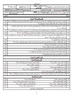 دانلود نمونه سوالات فارسی دوازدهم 40 صفحه PDF 📘-1