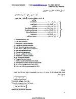 دانلود پروژه گرامر انگلیسی محمد زکی زاده 40 صفحه PDF📘-1