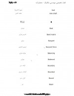 دانلود جزوه مجموعه لغات تخصصی مکانیک آرش محمدزاده 55 صفحه PDF📘-1
