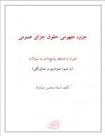 دانلود جزوه حقوق جزای عمومی محسن دیبانژاد 174 صفحه PDF📘-1
